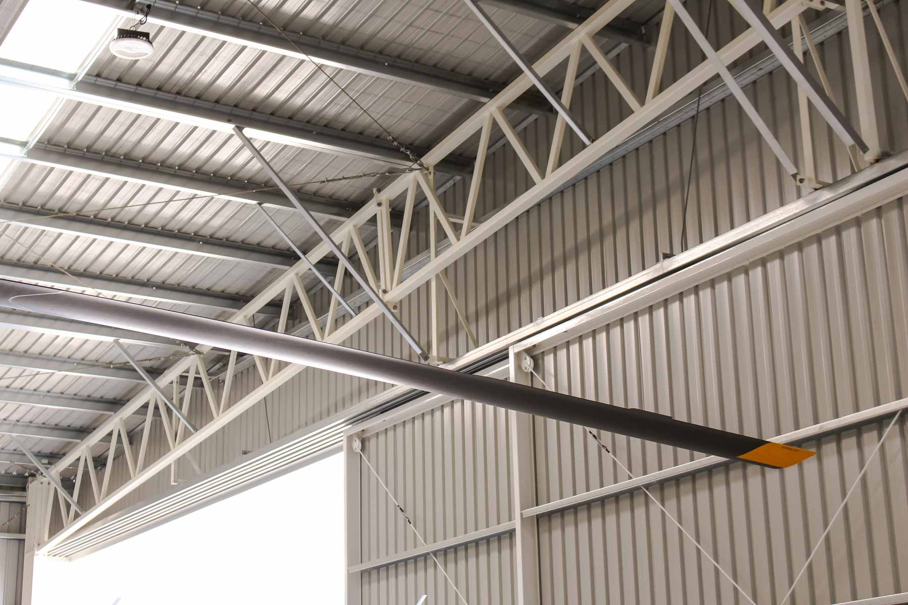 Airport Freight Hangar Interior Details