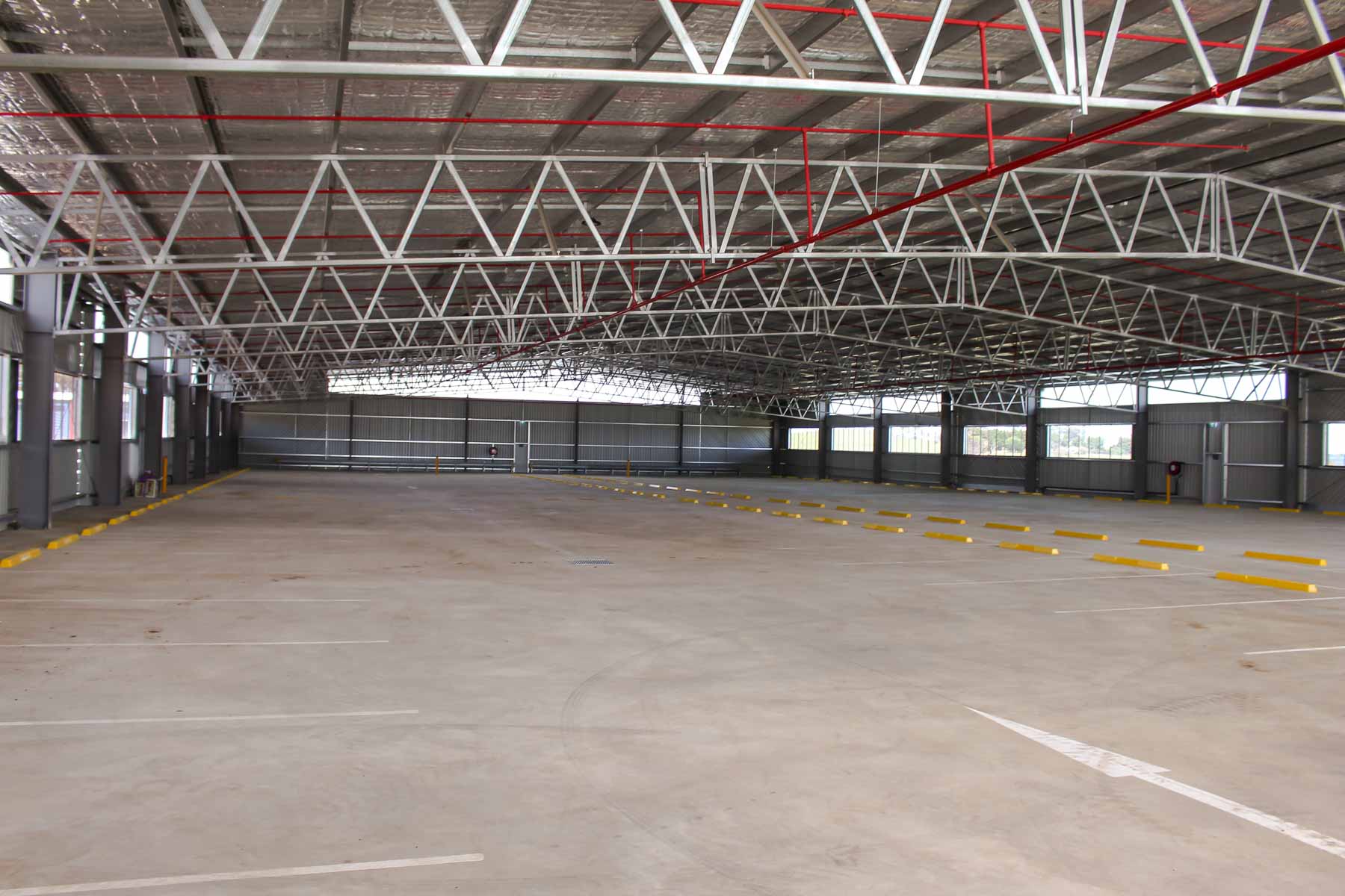 Airport Parking Shed Interior