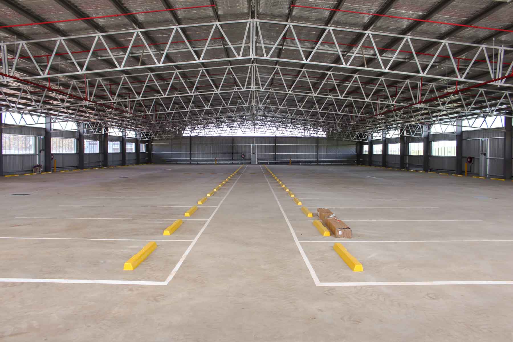 Airport Parking Shed Interior