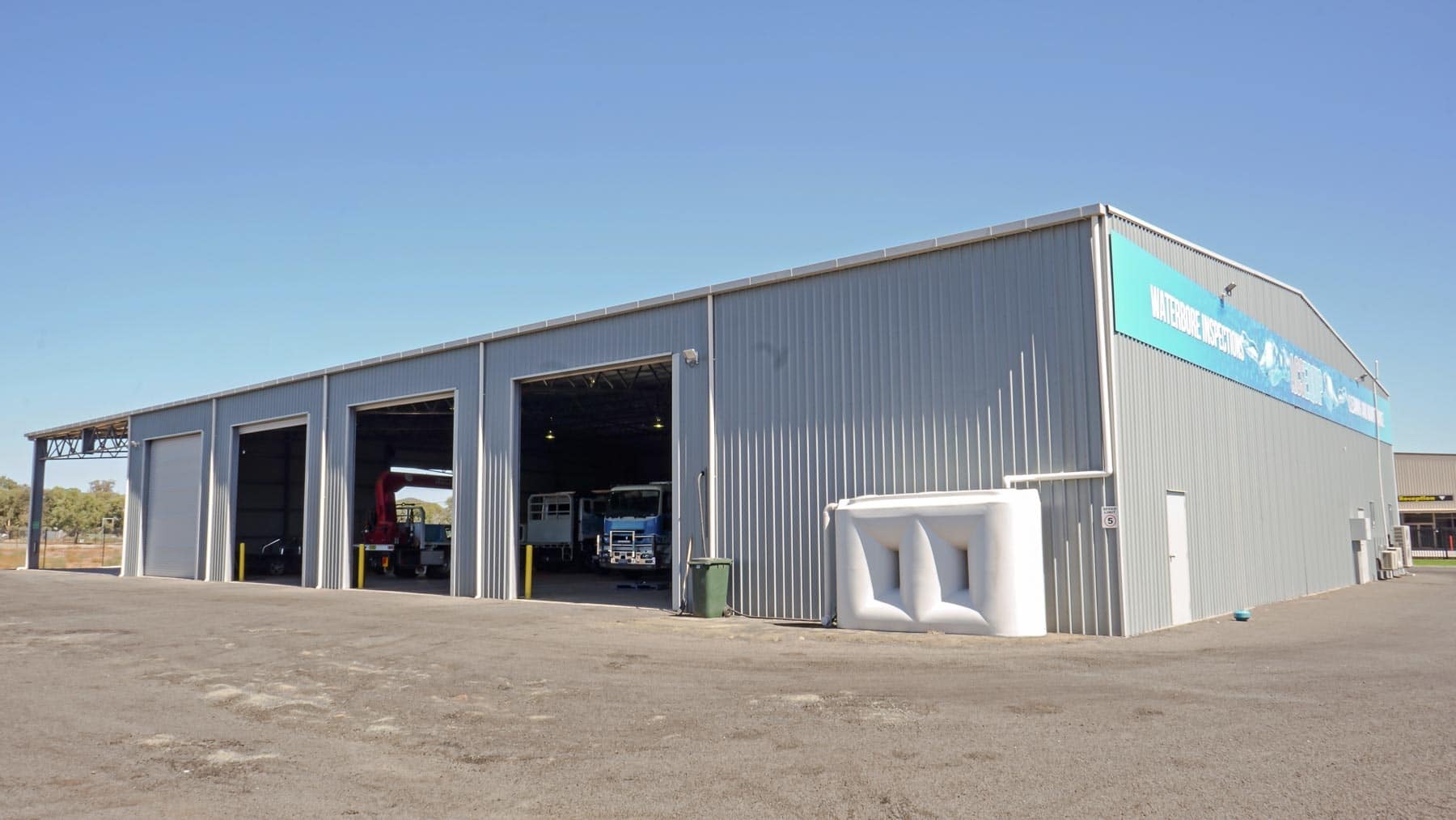 Commercial Building Back