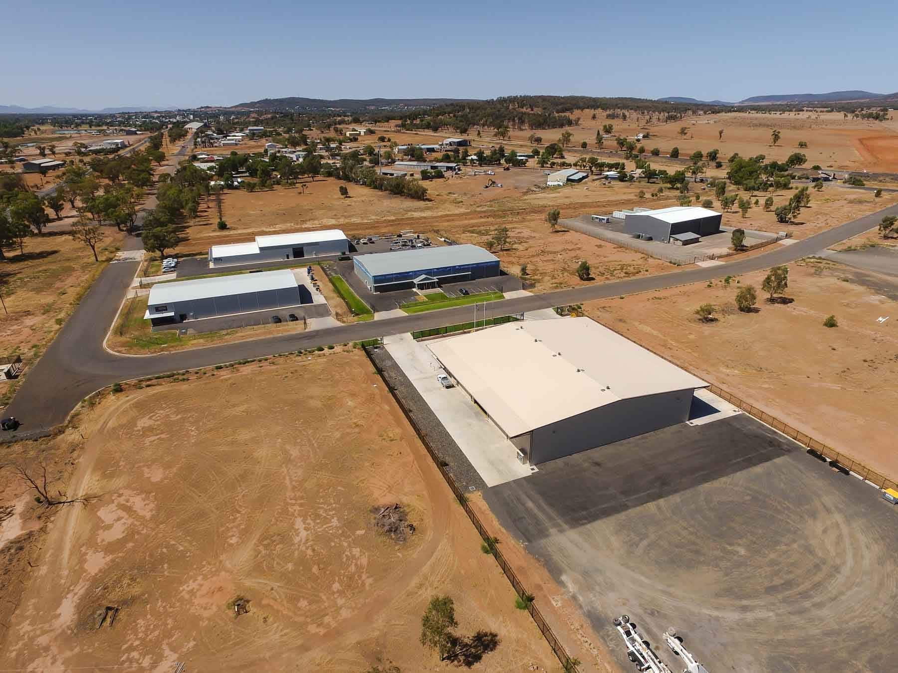 Commercial Building Aerial