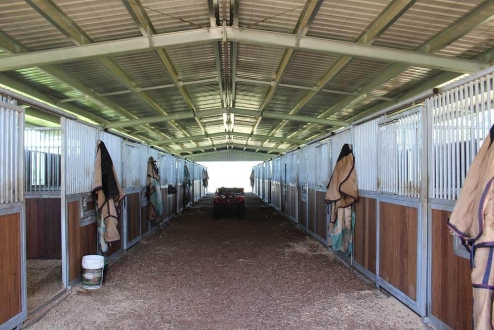 Horse Stables Interior