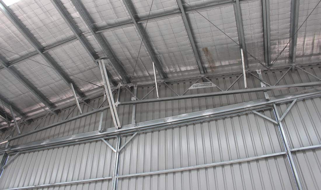 Helicopter Hangar Interior