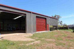 Large Steel Farm Shed Roller Doors