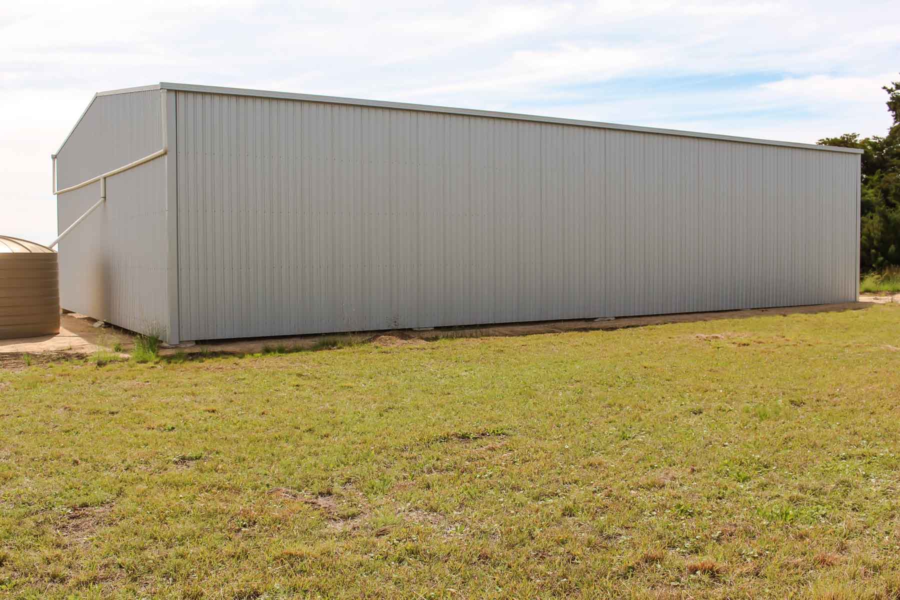 Rural Machinery Shed Back