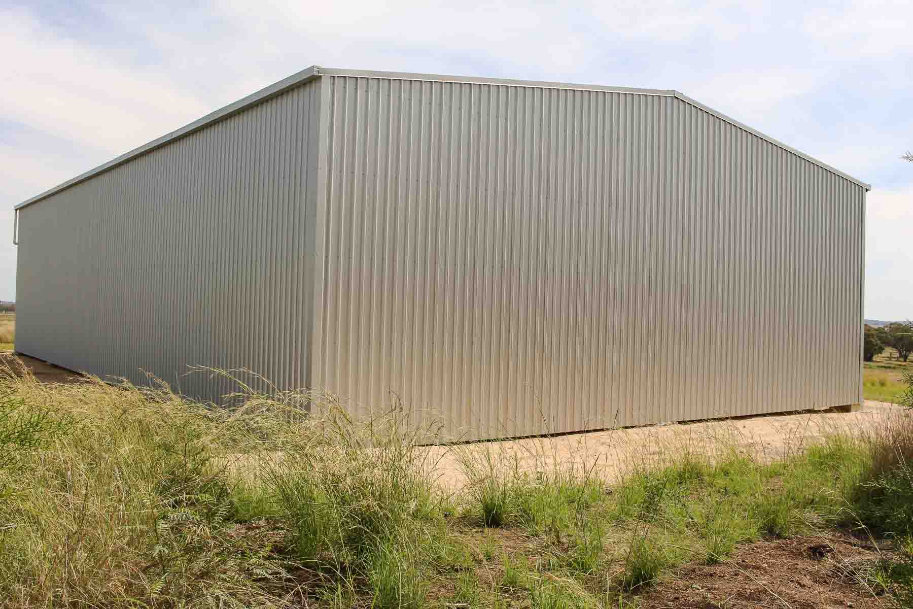 Rural Machinery Shed Side