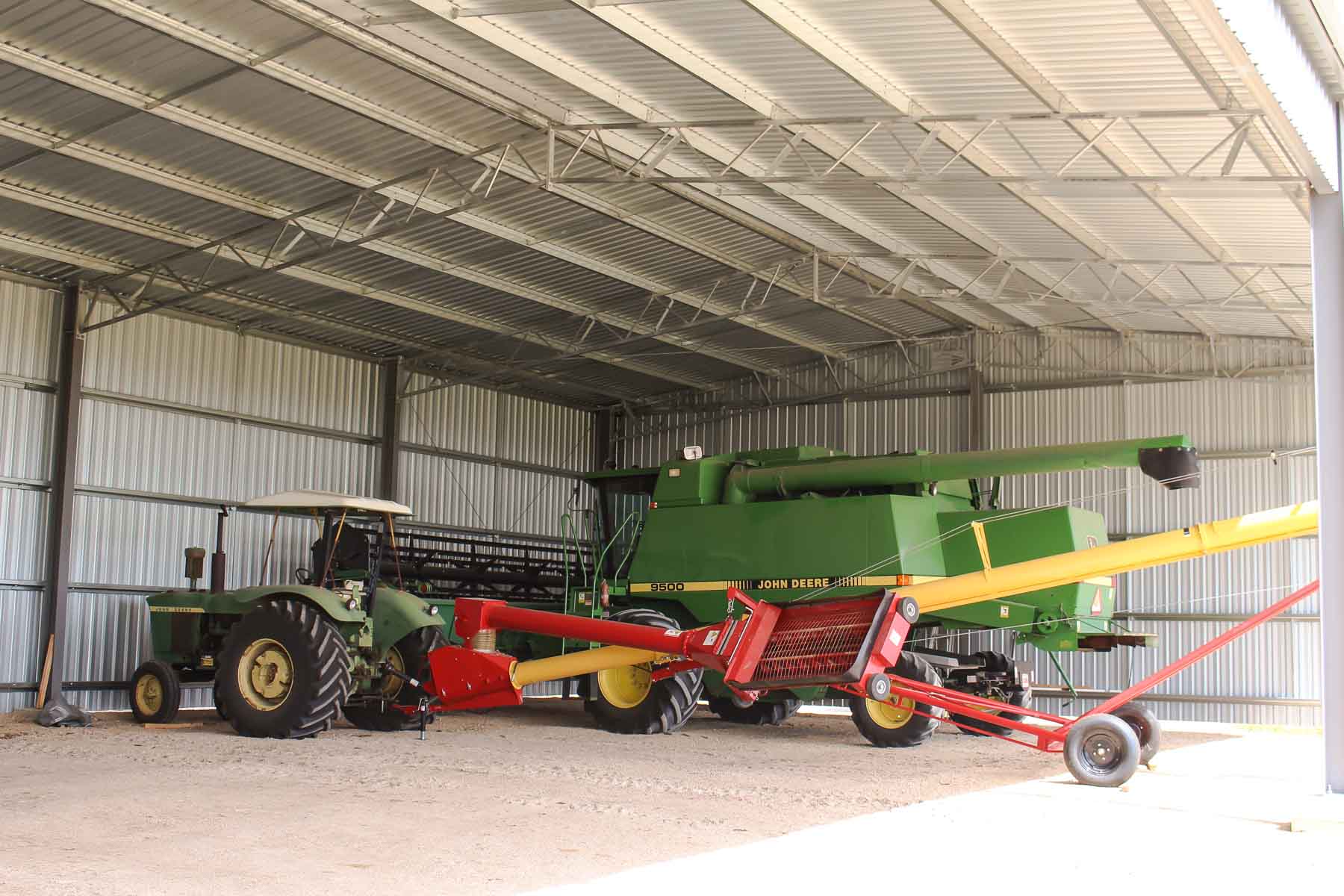 Rural Machinery Shed Inside