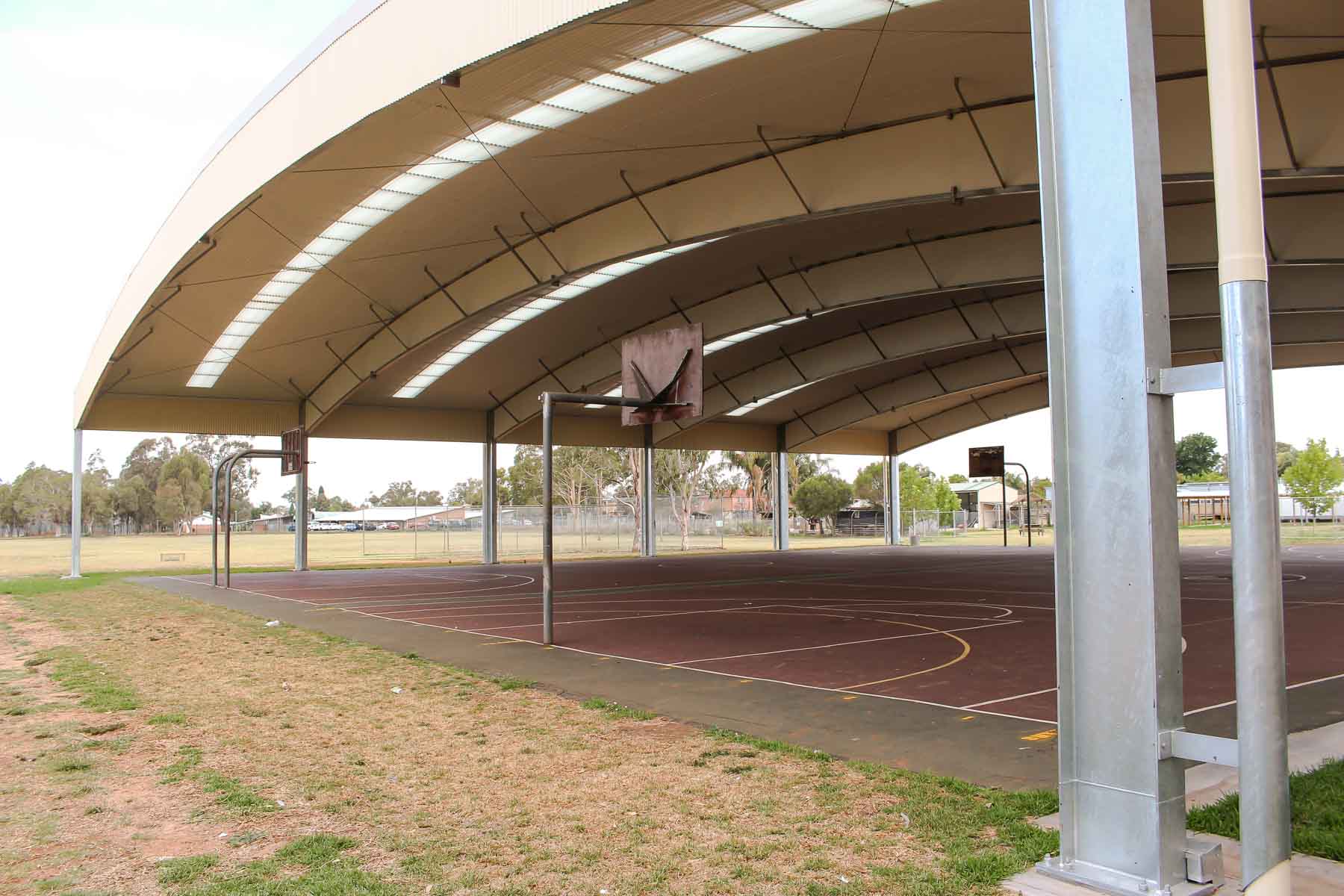 School COLA Curved Roof Detail