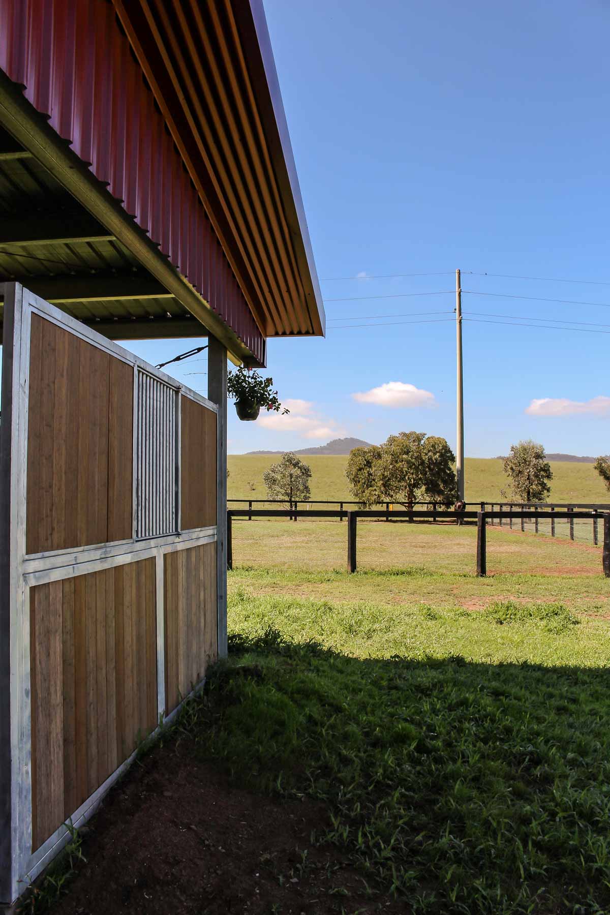 Steel Horse Stables Side Details