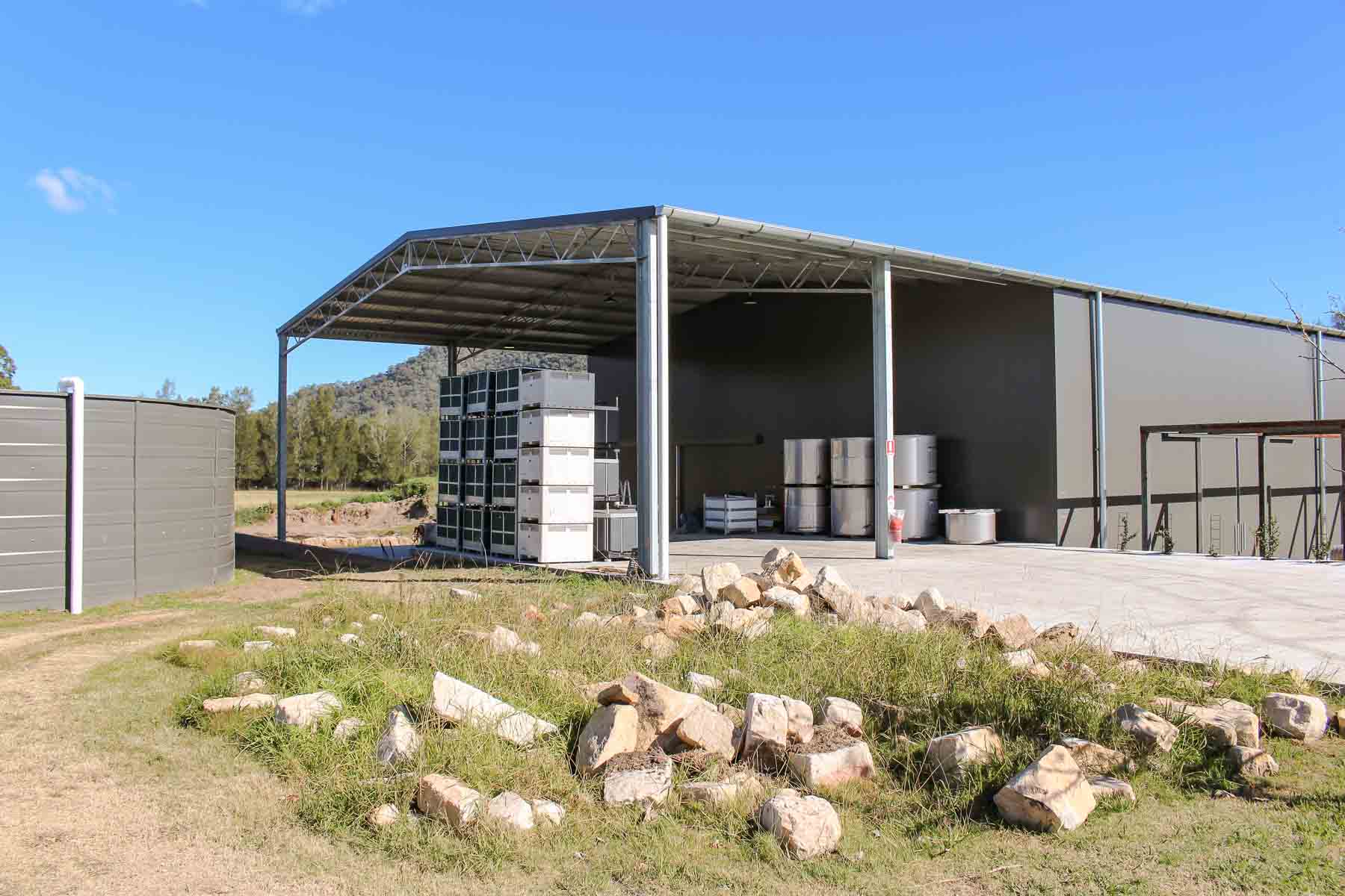 Vineyard Packing Shed Exterior