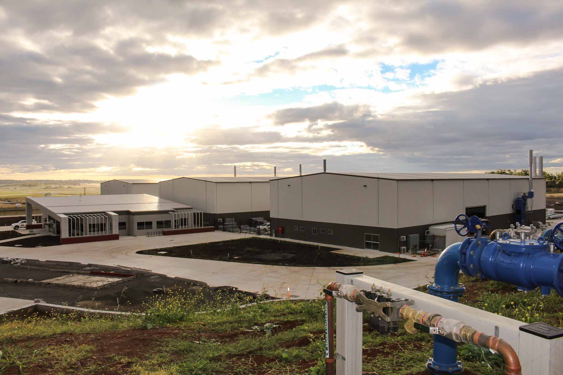 Large Industrial Shed Overview