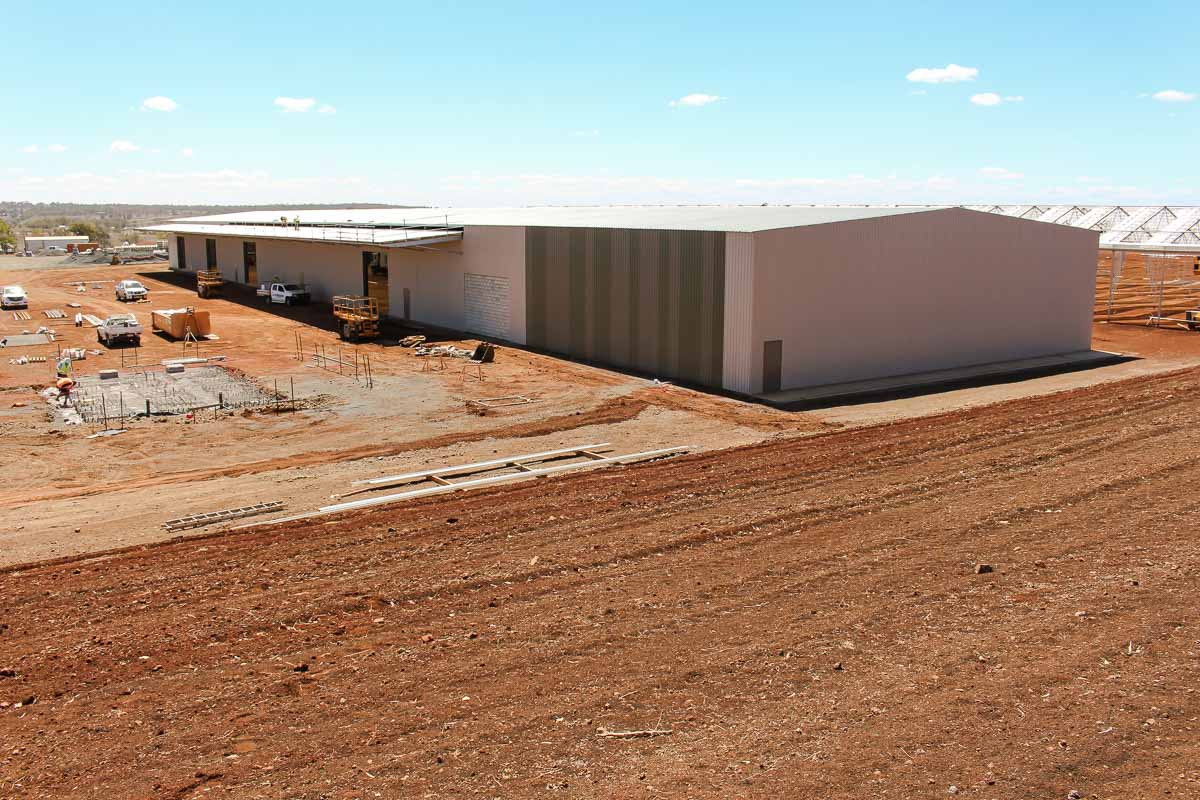 Large Workshop Shed in Toowoomba Exterior