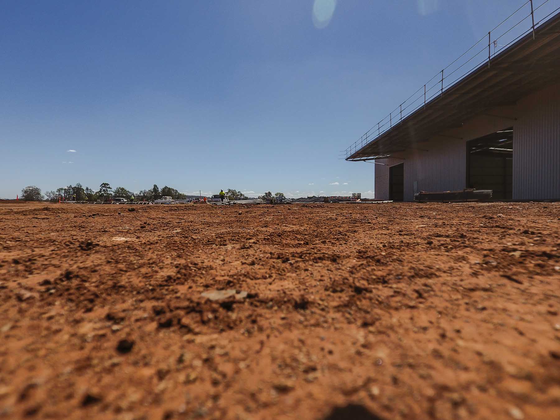Large Workshop Shed in Toowoomba Exterior