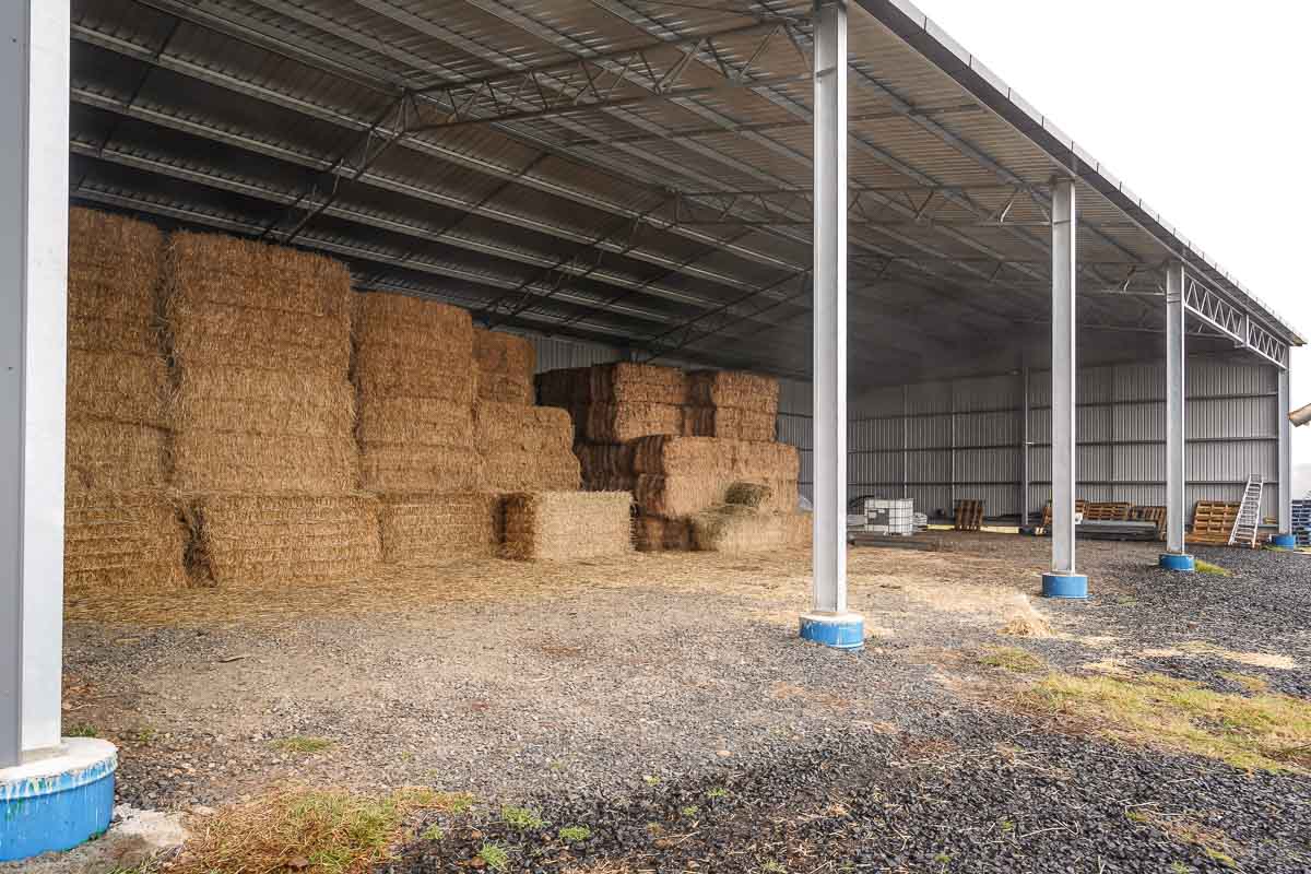 Integrated Hay Shed