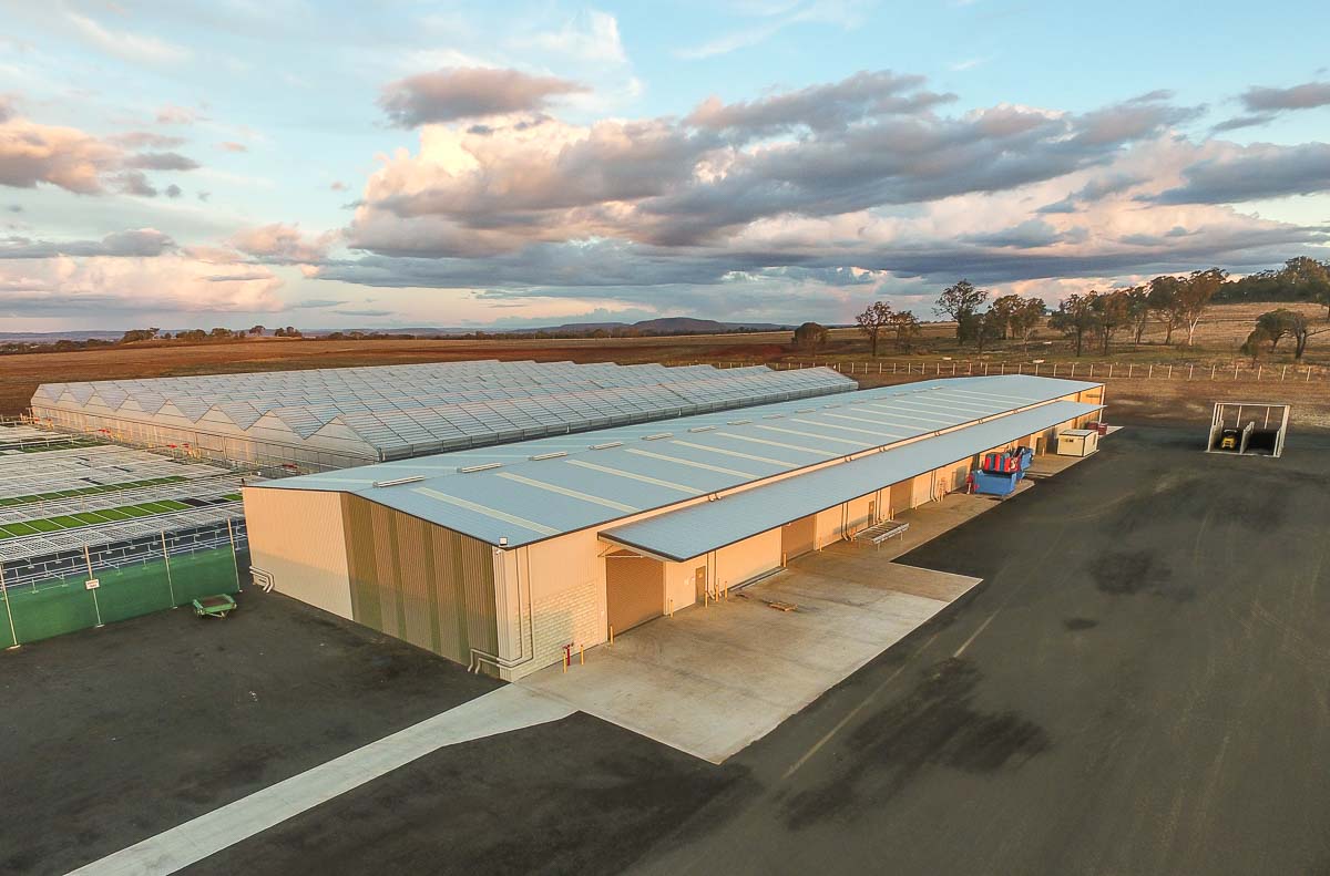 Nursery planting shed