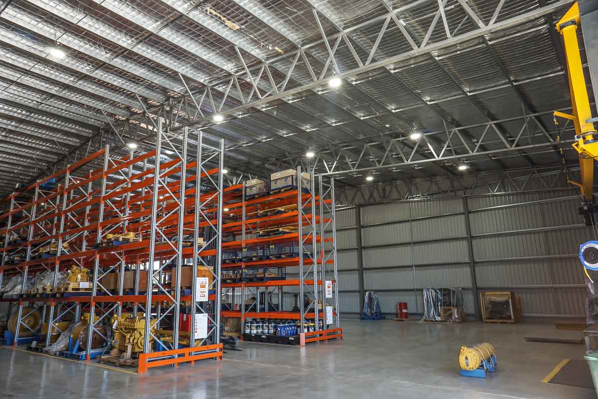 Warehouse interior