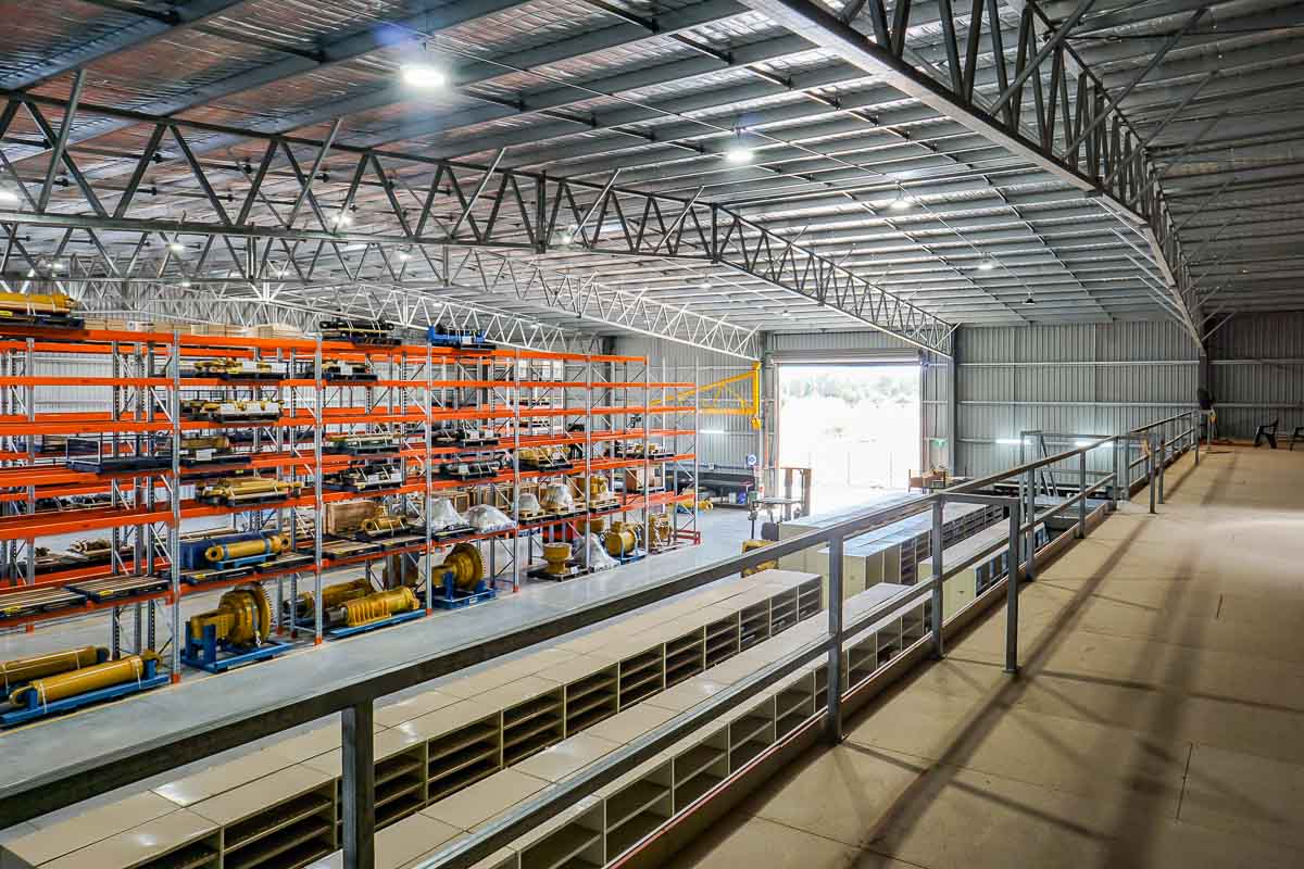 Warehouse mezzanine