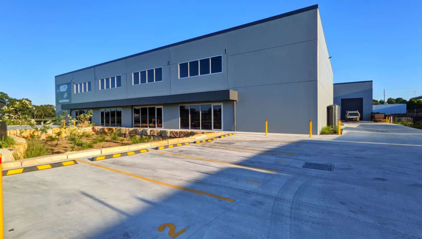 Heatherbrae Industrial Units Carpark