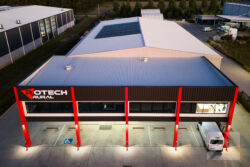 Rotech Rural night time shot above